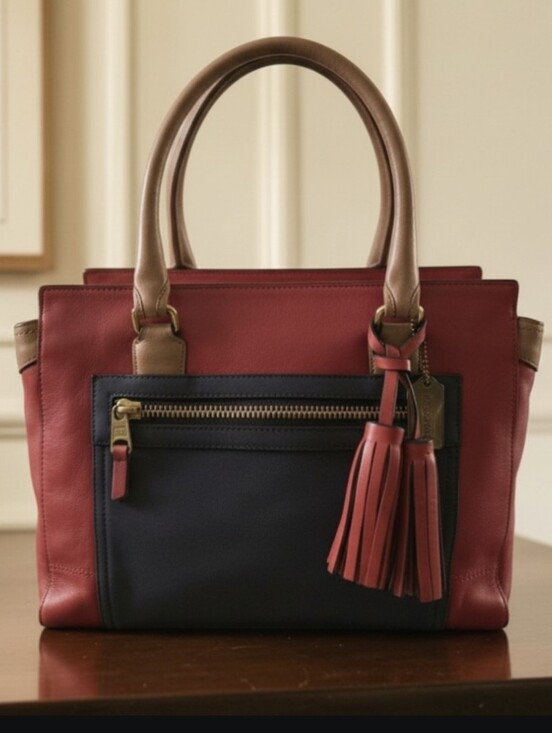 Coach Handbags - Coach  Leather Satchel